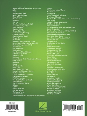101 movie hits songlist