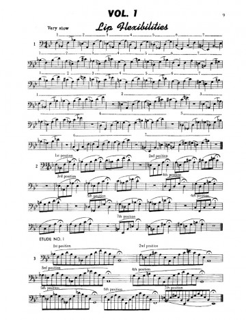 Advanced lip flexibilities for trombone 3