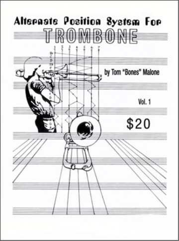 Alternate position system for trombone