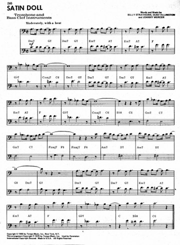 Bigband combos trombone000677