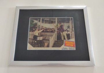 Broadway rhythm movie lobby poster tommy dorsey and charles winniger framed