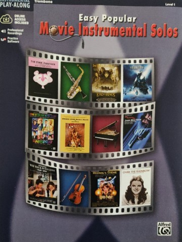 Easy popular movie instrumental solos 1
