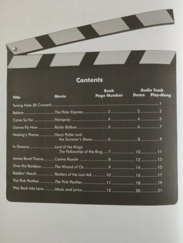 Easy popular movie instrumental solos 2