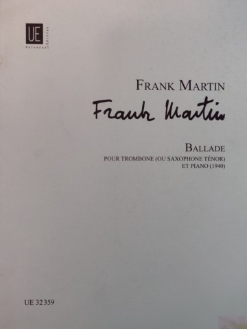 Frank martin ballade