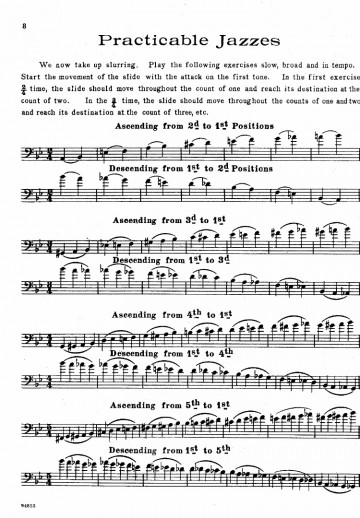 Henry filmores jazz trombonist dixieland slurring techniques2