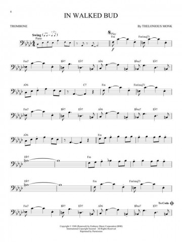 Jazz classics trombone 4