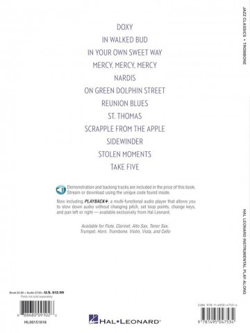 Jazz classics trombone 5