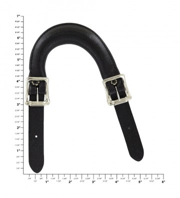 Ohio travel bag handles 5 black emergency handle leather l 455 blk l 455 blk 30554780958919