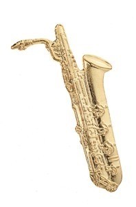 Pin baritone sax