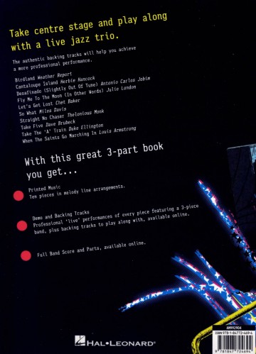 Play along jazz with a jazz trio 2