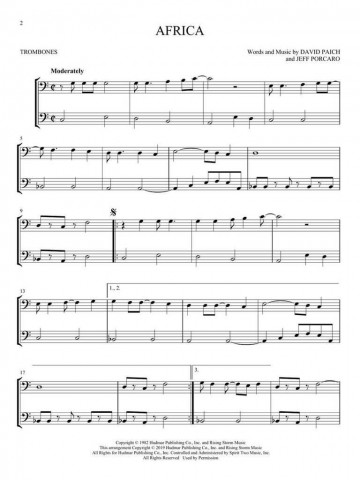 Pop classics for two trombones 3