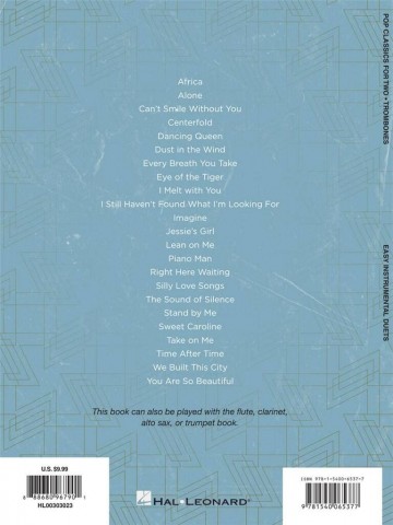 Pop classics for two trombones 5