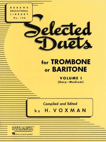 Selected duets for trombone 1 0