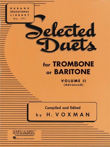 Selected duets for trombone volume ii