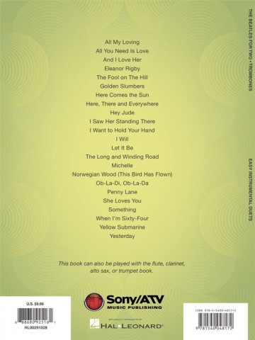 The beatles for two trombones 6