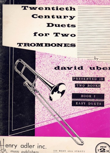 Twentieth century duets for two trombones 1